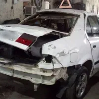 سمند ۸۹ ef7 تصادفی