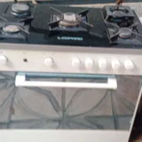گاز صفحه شیشه ای پنج شعله ۵ تومن|اجاق گاز و لوازم برقی پخت‌وپز|تهران, مشیریه|دیوار