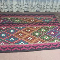 گلیم پشمی دستبافت|گلیم، جاجیم، گبه|پاکدشت, پاکدشت (مامازند)|دیوار