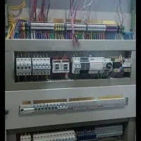 برقکار برق برقکشی ساختمان صنعتی تابلو برق دوربین