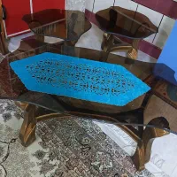 میز جلو مبلی و میزعسلی|مبلمان خانگی و میز عسلی|داران, |دیوار