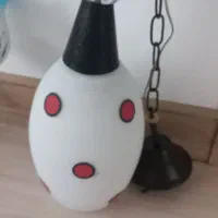 لوستر حبابی آویز و چراغ خواب دیواری