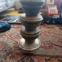 کلکسیونی قاجاری قدیمی/قابلمه مسی‌/آفتابه لگن روسی|کلکسیون اشیاء عتیقه|ملایر, |دیوار