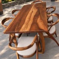 میز ناهارخوری روستیک