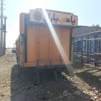 اطاق ده چرخ چوبی فلزی