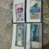 یک آلبوم۸۰عددی ازبهترین اسکناس های جهان|کلکسیون سکه، تمبر، اسکناس|سقز, |دیوار