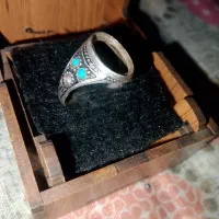انگشتر عقیق نقره و رکاب نقره|جواهرات|میناب, |دیوار