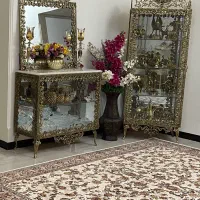 بوفه و آیینه کنسول ست برنج سنگین