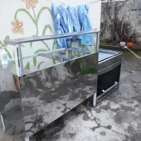 کانتر گرم استیل  مخصوص آش ،حلیم و ...