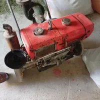 موتور دیزل کوباتا ژاپن عتیقه باپمب وشاسی