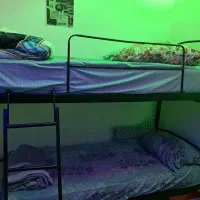 تخت دوطبقه مشکی