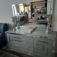 آینه کنسول و میز تلوزیون