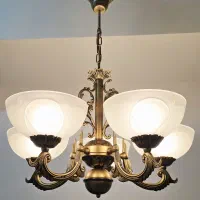 ۲ جفت لوستر مجلل کلاسیک (هر۱۰تصویرمربوط به۱جفت)|لوستر و چراغ آویز|تهران, اقدسیه|دیوار