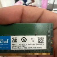 رم ۸ گیگ Ram 8gb DDR4 کامپیوتر