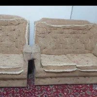 مبل راحتی ۷نفره|مبلمان خانگی و میز عسلی|صحنه, |دیوار