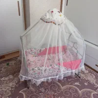 گهواره نوزاد در حد نو قیمت 1500