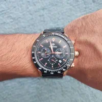 ساعت مچی عقربه ای کرنوگراف سه موتور فعال|ساعت|مشهد, شهرک شهید باهنر|دیوار