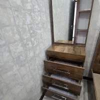 میز ارایش با صندلی  و جاکفشی وتختخواب|جاکفشی، کمد، دراور|لنجان, |دیوار