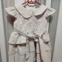 پیراهن دخترانه دو عدد در حد نو و سالم