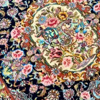 فرش دستبافت نقش سالاری نخ ابریشم|فرش|شیراز, شهرک گلستان|دیوار