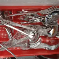 سرویس قاشق چنگال استیل