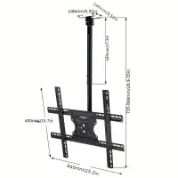 پایه سقفی مانیتور مدل Universal DN06