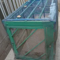 قفس چوبی حیوانات خانگی به ابعاد 143x77و ارتفاع ۸۷|لوازم جانبی حیوانات|تهران, بهار|دیوار
