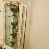 بوفه سفید طلایی|بوفه، ویترین، کنسول|کنگاور, |دیوار