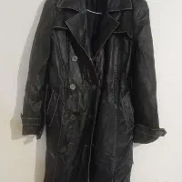 کاپشن چرم اصل