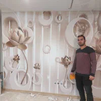 نصب.چاپ. پوستر .کاغذدیواری در تهران