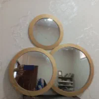 فروش شلف پوشانند جعبه فیوز برق و ۳ عدد آینه گرد|صنایع دستی و سایر لوازم تزئینی|شهرکرد, |دیوار