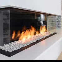 شومینه گازی دیواری