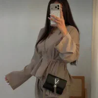 فروش پارچه عمده کرپ مورگان و خدمات الگو برش و دوخت
