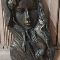 مجسمه دیواری چوبی