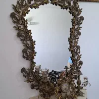 آیینه شمعدان تزئینی|صنایع دستی و سایر لوازم تزئینی|اقلید, |دیوار