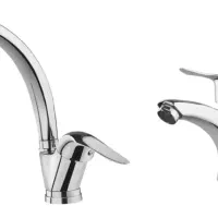 شیر ظرفشویی روشویی اهرمی