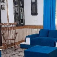 مبل ۸نفره پارچه تعویض شده.همراه تخت و ۲عدد پاف|مبلمان خانگی و میز عسلی|فاضل آباد, |دیوار