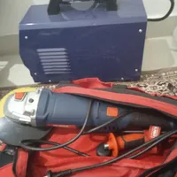 دستگاه جوش نو وهمرا با دستگاه سنگ نو|ابزارآلات|رشت, رودباری|دیوار