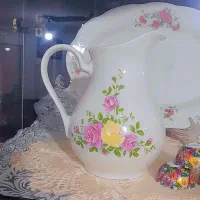 ظرف های چینی گل سرخی|ظروف سرو و پذیرایی|دابودشت, |دیوار