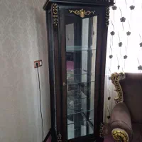 فروش بوفه ویترین چوبی در حد نو