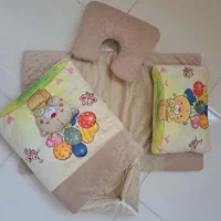 ست لحاف و تشک نوزادی پنج تکه