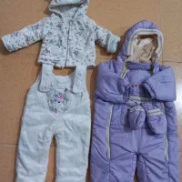 کاپشن وکلاه بچگانه تمیزوسالم|کفش و لباس بچه|ساوه, |دیوار