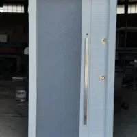 درب ضدسرقت دو قاب کرکره برقی نرده شیشه ای کد A002|مصالح و تجهیزات ساختمان|فریدون‌کنار, |دیوار