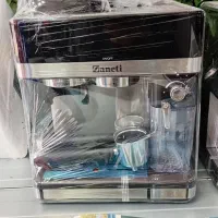 اسپرسو نیمه صنعتی آسیاب دار و مخزن شیردار لمسی