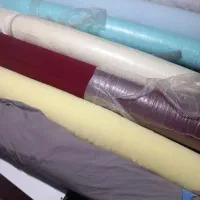 پارچه پیراهنی تترون ترگال تترون کش و تیکه کیلویی