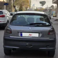 پژو۲۰۶ مدل۹۰tu5 شاسی سقف ستون پلمپ به شرط