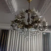 لوستر برنجی|لوستر و چراغ آویز|تهران, شهرک فردوس (حسینی)|دیوار