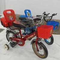 دو عدد دوچرخه ۱۲ سالم نو