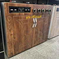 اجاق گاز طرح فر ۵ شعله کابینت دار ام دی اف