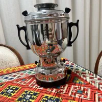 سماور گازی و سرخکن